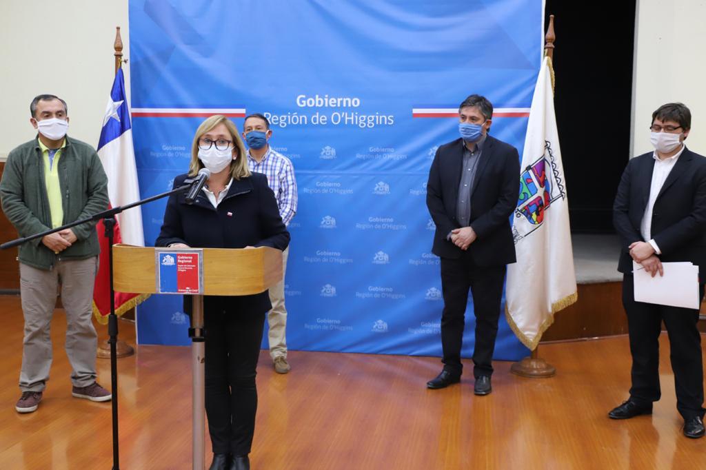 Gobierno beneficia con recursos a 10 comunas de OHiggins para la ejecución de proyectos