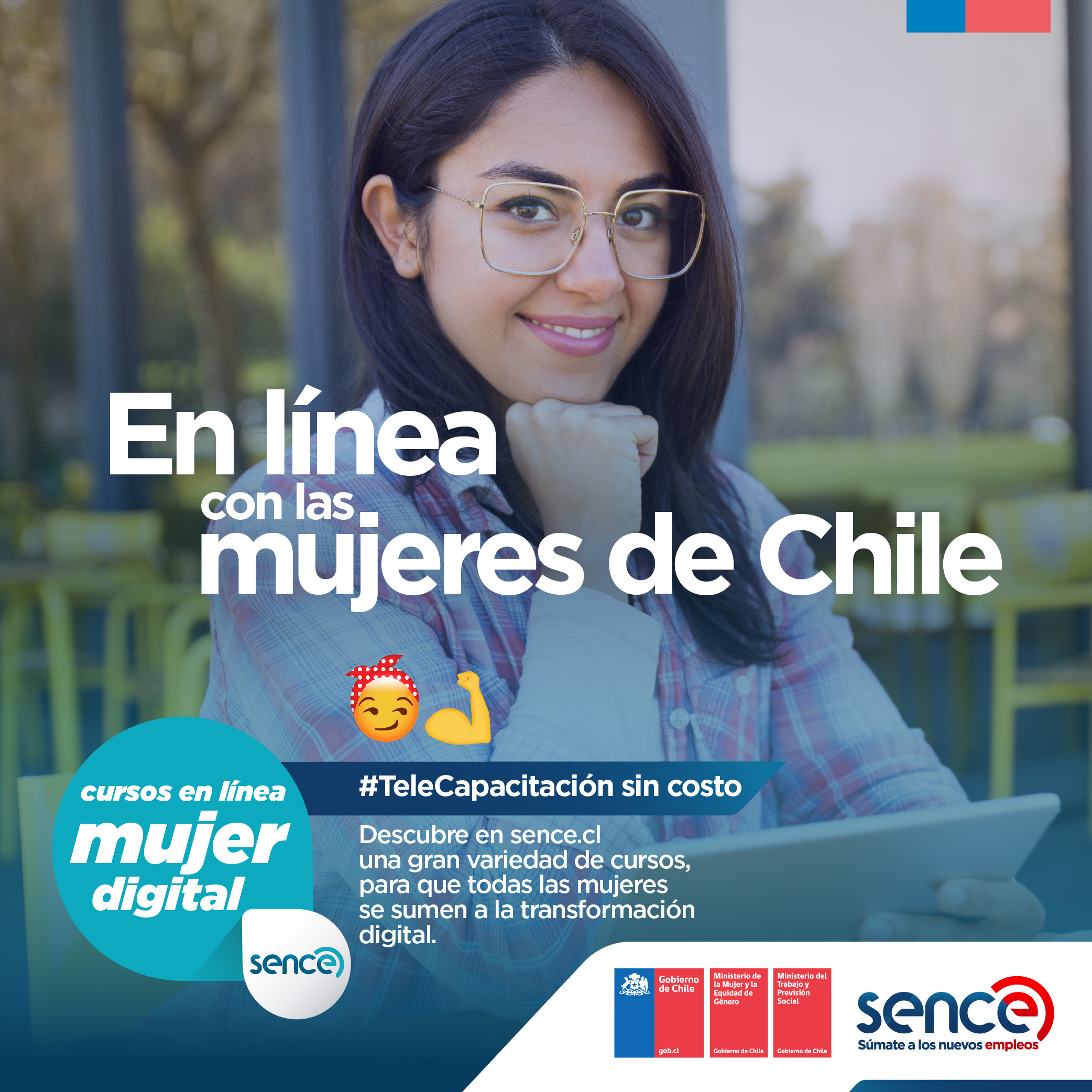 MINISTRA ZALAQUETT Y SUBSECRETARIO ARAB LANZAN MUJER DIGITAL PROGRAMA SENCE PARA PERFECCIONAR CONOCIMIENTOS DE EMPRENDEDORA
