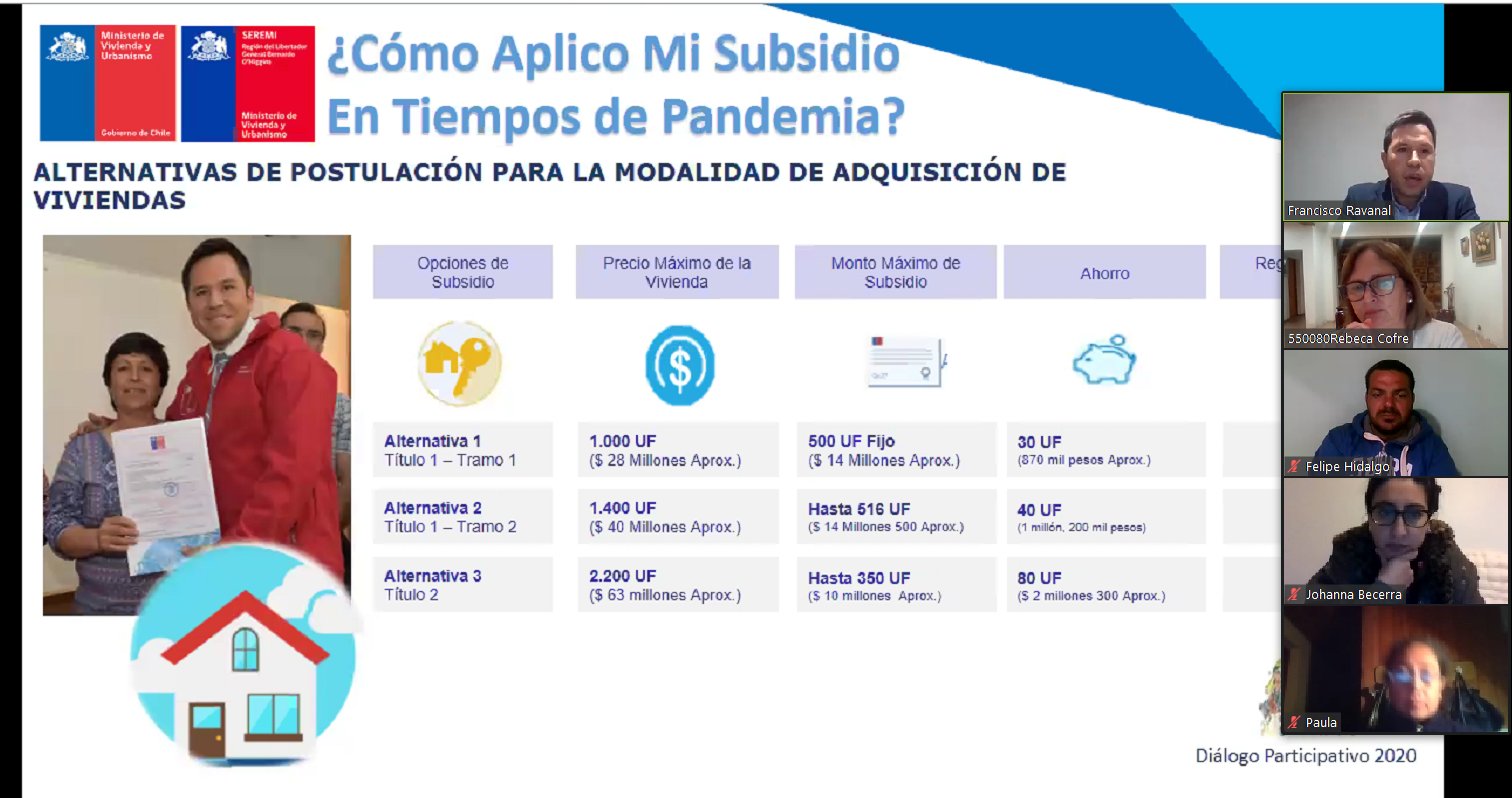 MÁS DE 300 FAMILIAS DE CACHAPOAL SON BENEFICIADAS CON EL SUBSIDIO DE CLASE MEDIA 2