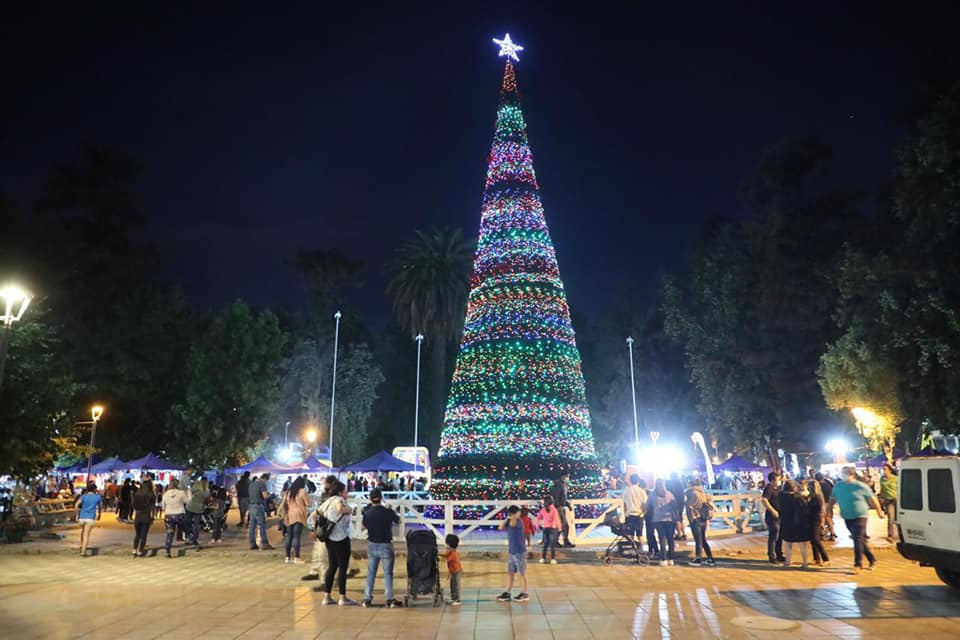 GRANEROS ENCIENDE EL ÁRBOL E INAUGURA FERIA NAVIDEÑA