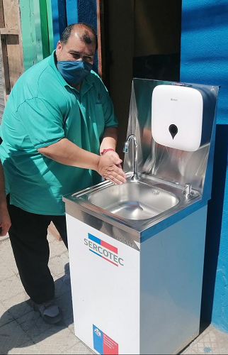 SERCOTEC HACE ENTREGA DE KITS DE SANITIZACIÓN PARA FORTALECER SECTORES COMERCIALES DEL PAÍS 2