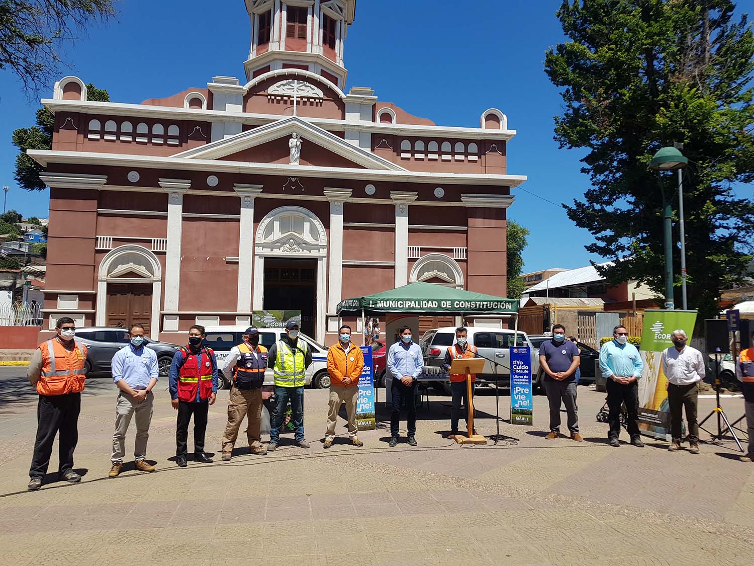 CORMA Y MUNICIPALIDAD DE CONSTITUCIÓN LANZARON PLAN PREVENTIVO DE INCENDIOS