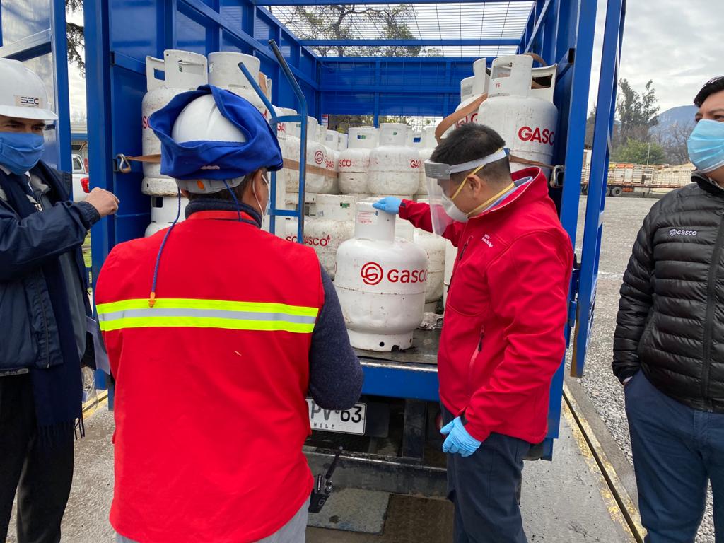 SEREMI DE ENERGÍA Y DIRECTOR REGIONAL SEC FISCALIZAN EN LA REGIÓN DE OHIGGINS ENTREGA DE CILINDROS DE GAS EN PERIODO DE PANDEMIA 2