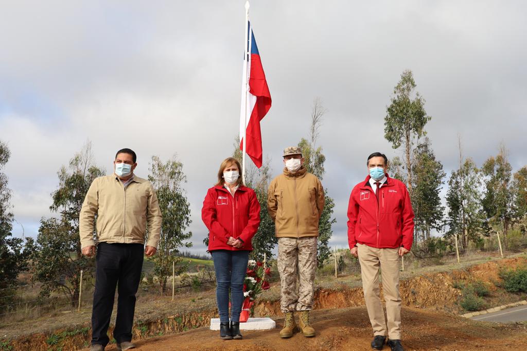 INTENDENTA COFRÉ Y AUTORIDADES DE OHIGGINS REALIZAN HOMENAJE AL CABO 1 DEL EJÉRCITO FALLECIDO EN ACCIDENTE