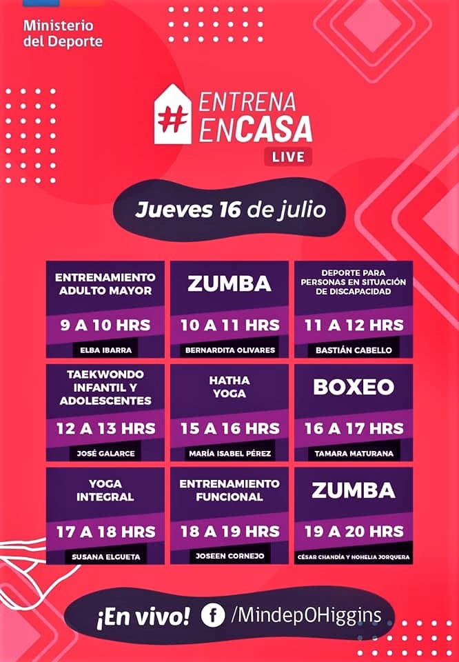 ESTE JUEVES FERIADO PRIMERA MARATÓN DEL DEPORTE ONLINE 3