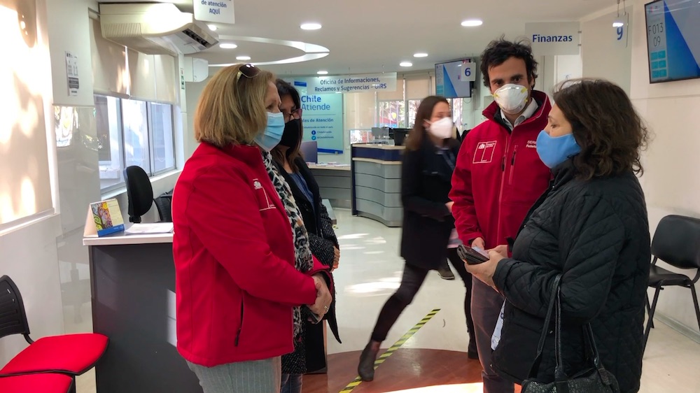 En oficinas de Chile Atiende de las comunas de Rancagua y San Fernando 2