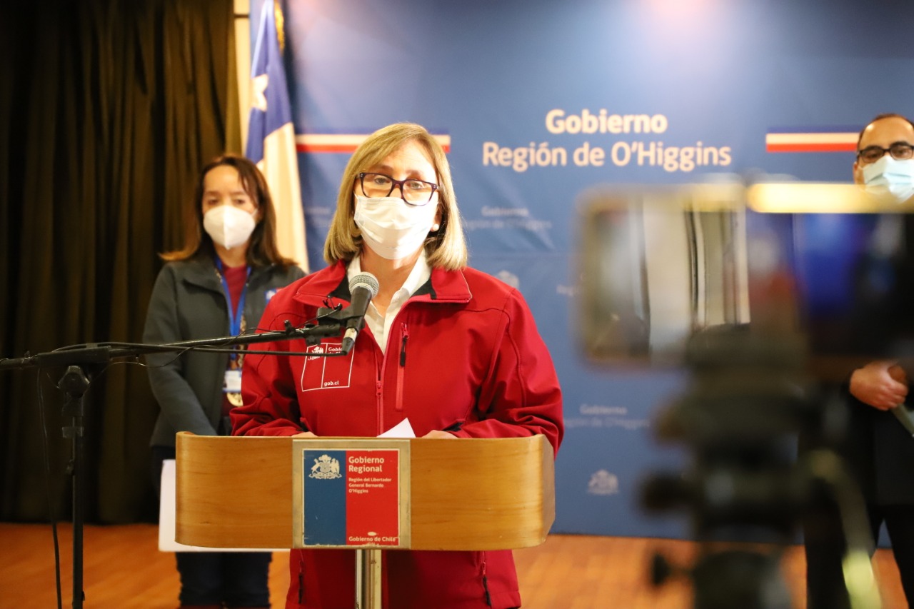Intendenta Cofre anuncia entrega de 110.000 cajas de alimentos para hogares de las 33 comunas de OHiggins