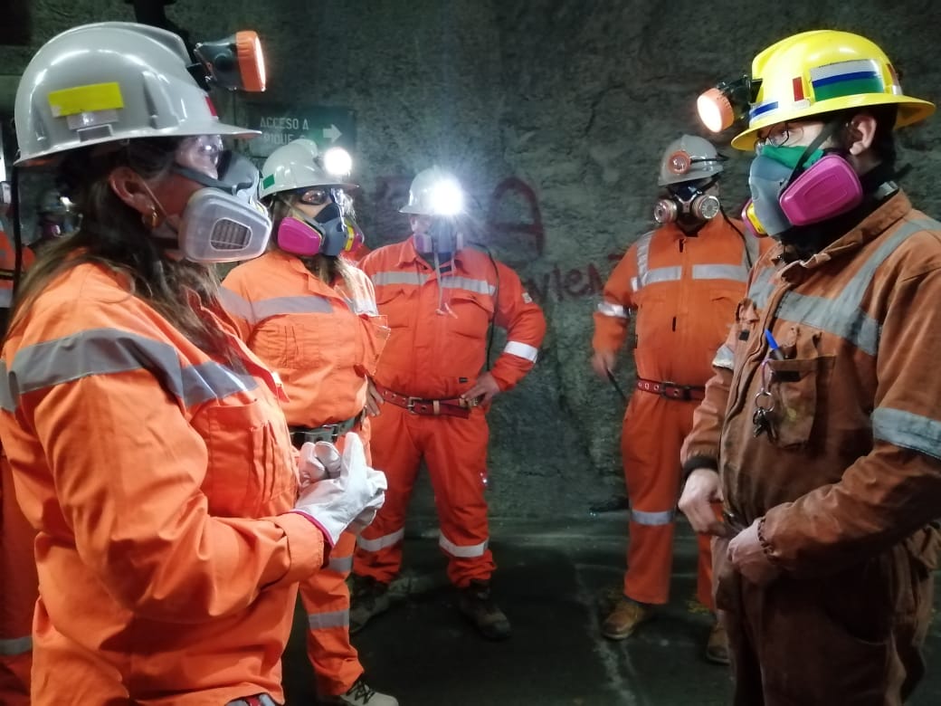 Seremi de Salud y Gobernador de Cachapoal revisan protocolos preventivos de Covid 19 en Division El Teniente 3