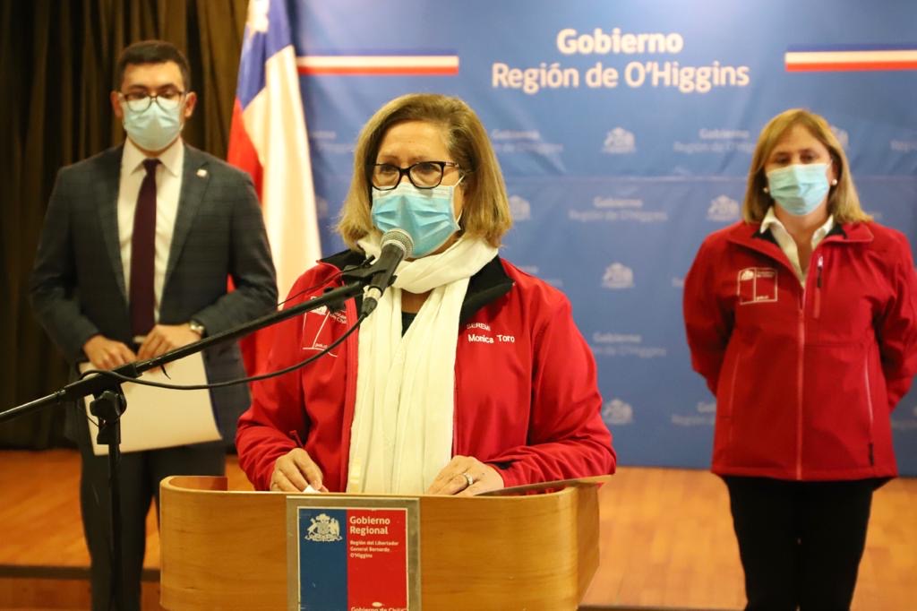 SEREMI MÓNICA TORO INFORMA QUE 130.269 HOGARES DE OHIGGINS SON POTENCIALES BENEFICIARIOS DE INGRESO FAMILIAR DE EMERGENCIA 2.0