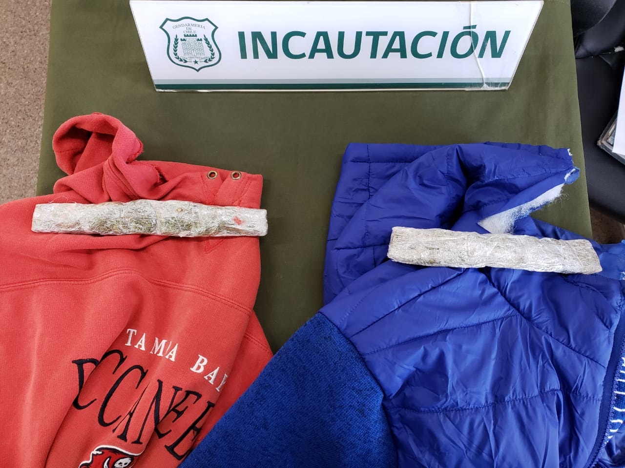 En prendas de vestir intentan ingresar droga a Complejo Penitenciario de Rancagua a