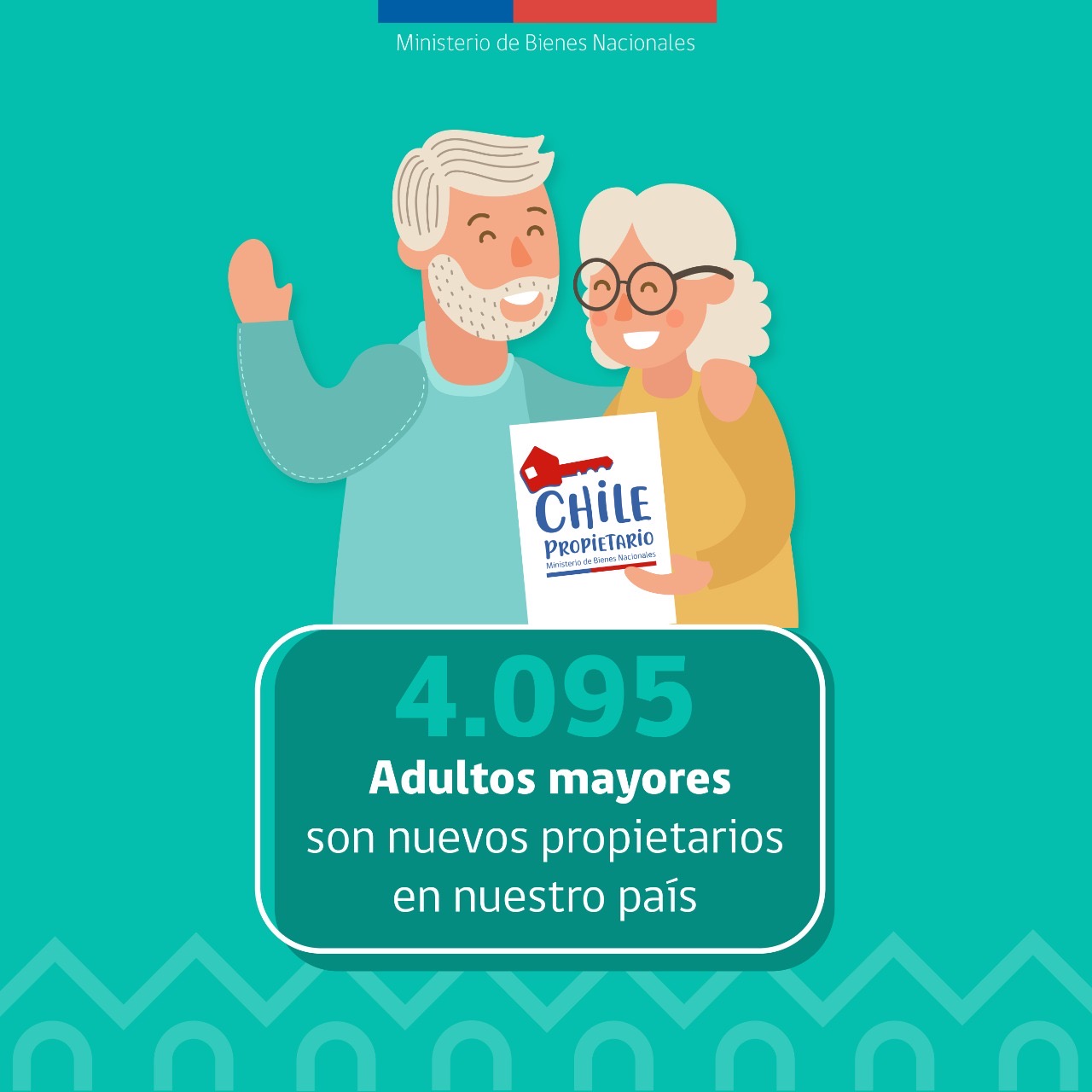 MINISTRO DE BIENES NACIONALES Y PRIMERA DAMA REALIZAN BALANCE DE NUEVOS PROPIETARIOS EN CHILE Y ANUNCIAN QUE 4 MIL SON ADULTOS MAYORES 3