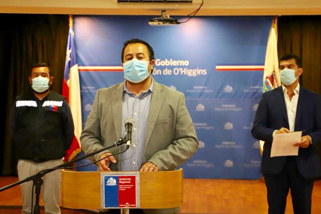 COVID 19 OHIGGINS REPORTÓ 39 CASOS NUEVOS Y EL FALLECIMIENTO DE 3 PERSONAS