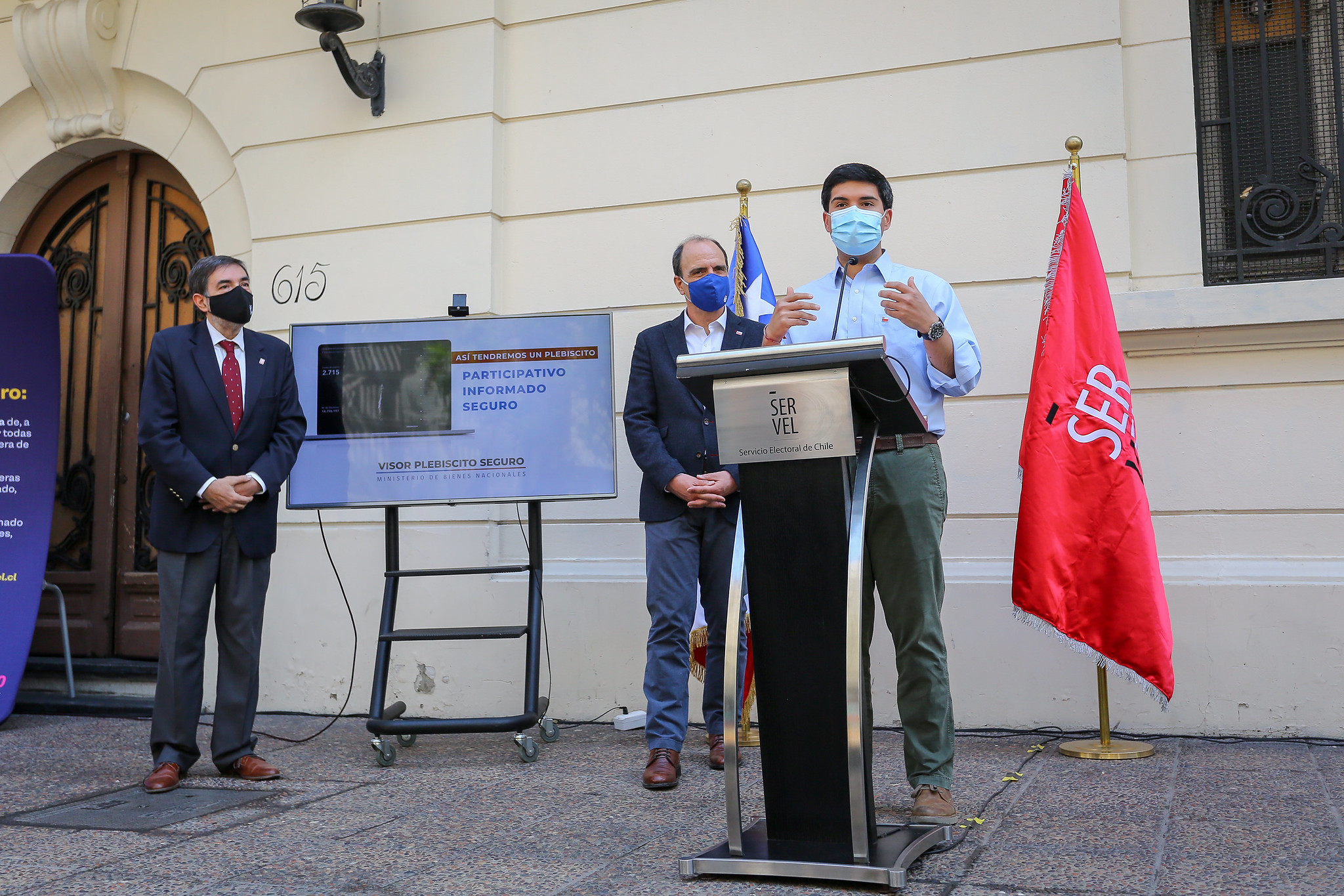 BIENES NACIONALES SEGPRES Y SERVEL ANUNCIAN VISOR PLEBISCITO SEGURO PARA FOMENTAR LA PARTICIPACIÓN CIUDADANA EL 25 DE OCTUBRE