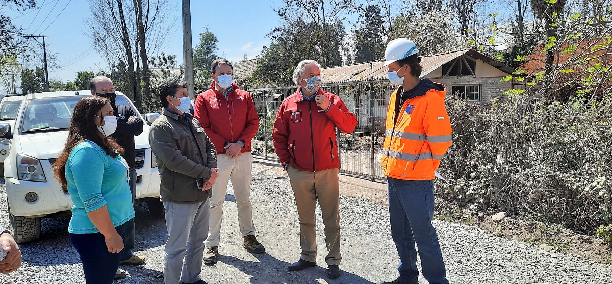 SEREMI MOP OHIGGINS INSPECCIONA AVANCE DE PAVIMENTACIÓN EN CAMINOS RURALES DE CHIMBARONGO 2