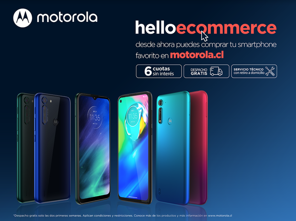 MOTOROLA CHILE INAUGURA SU E COMMERCE EN CHILE ELIGE TU SMARTPHONE ELIGE LA FORMA DE TENERLO