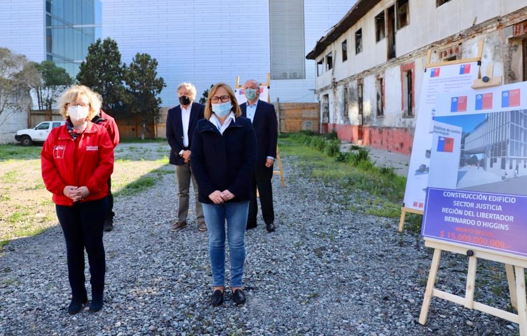 Anuncian inversión de 15.000 millones para el edificio del sector Justicia y que busca reactivar la economía en OHiggins
