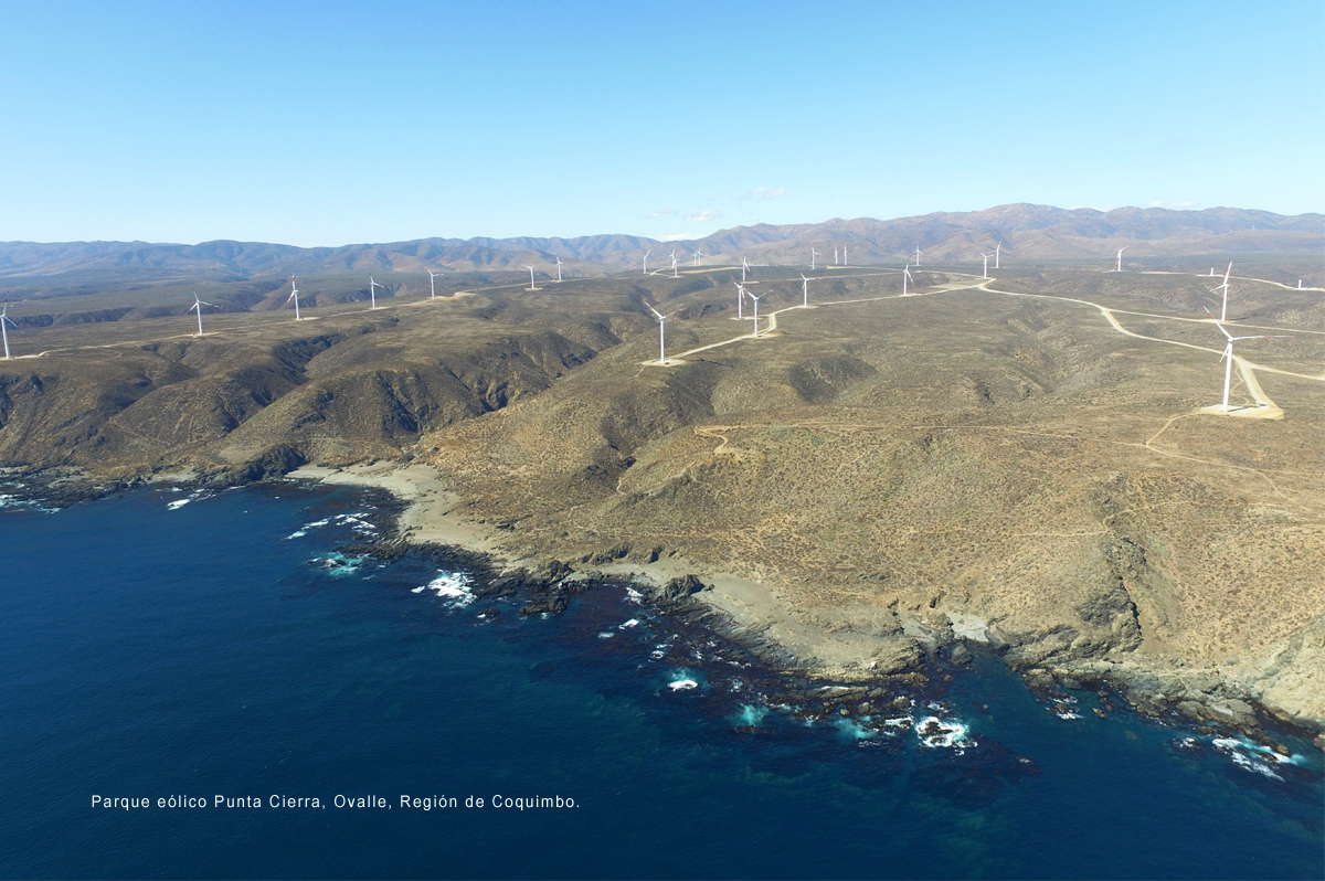 Hydro Pacific Parque eólico Punta Cierra Ovalle Región de Coquimbo