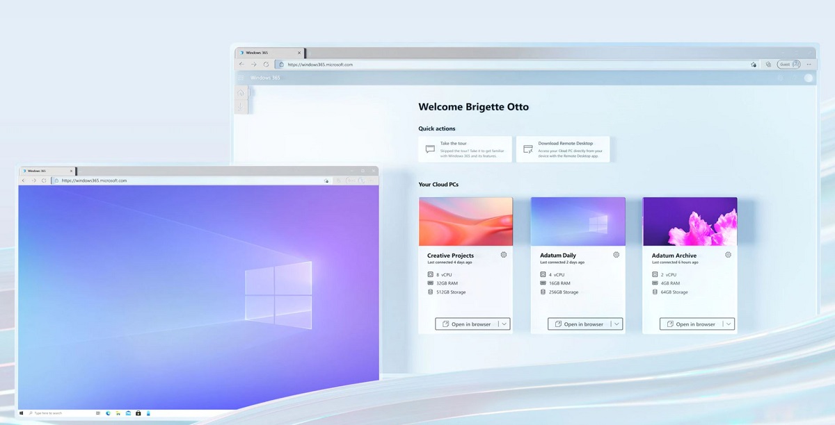 MICROSOFT ANUNCIA LA DISPONIBILIDAD GENERAL DE WINDOWS 365 Windows 365 1