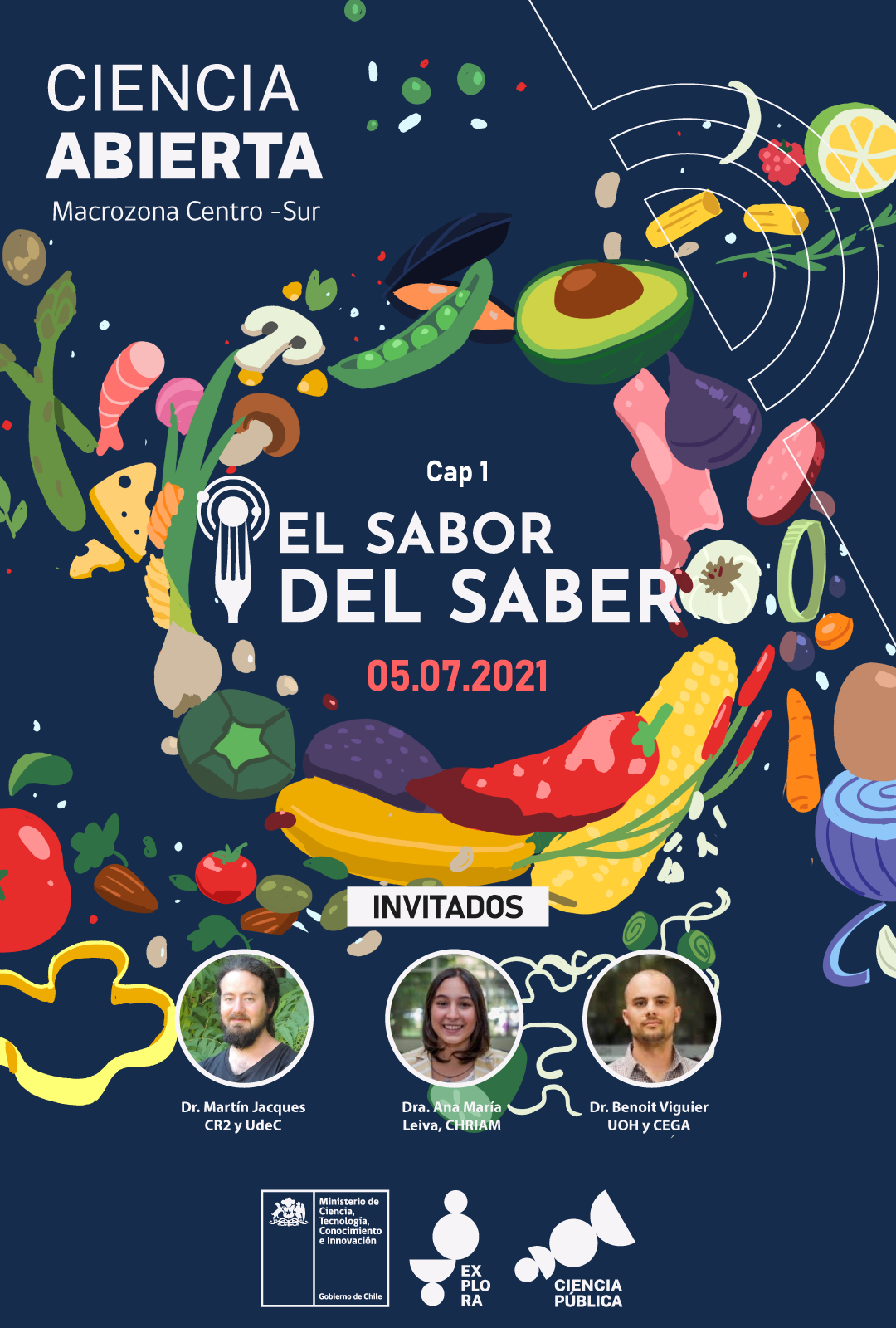 Nuevo programa de televisión científico de la Macrozona Centro Sur. redes