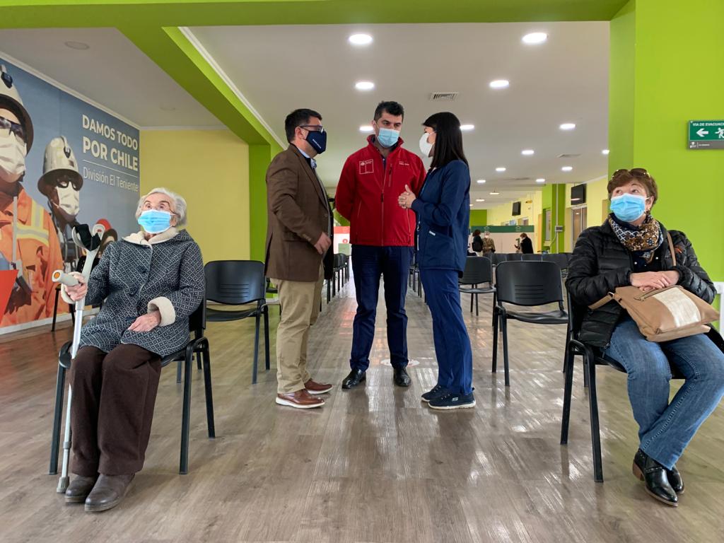 COMENZÓ EN LA REGIÓN DE OHIGGINS VACUNACIÓN CON DOSIS DE REFUERZO CONTRA EL COVID 19 2