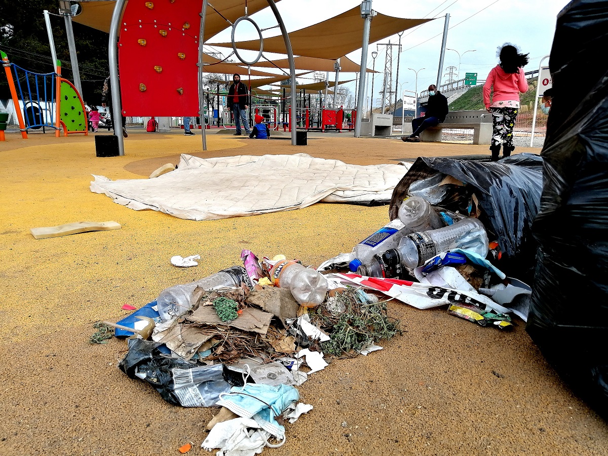 PLAZA ELIGE VIVIR SANO SUFRE CON LA FALTA DE CUIDADOS 3