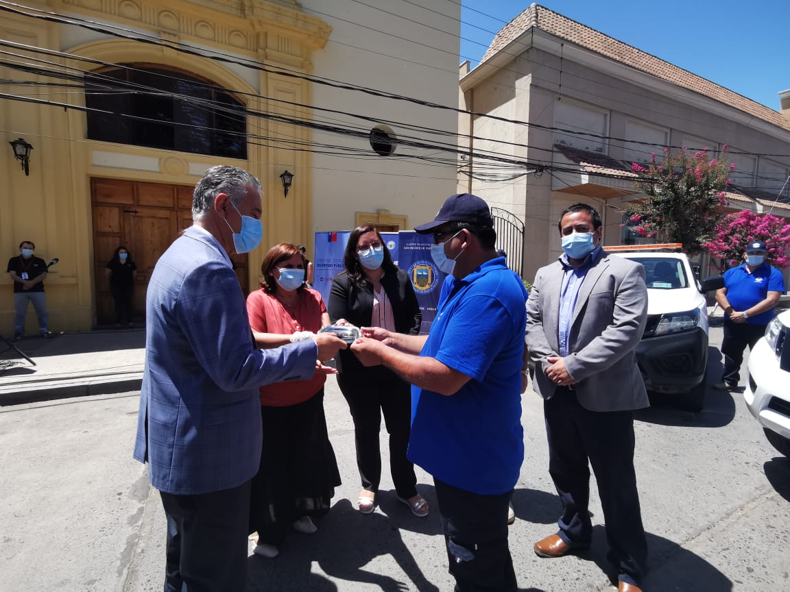 VECINOS DE SAN VICENTE CONTARÁN CON NUEVO VEHÍCULO PARA PATRULLAJE PREVENTIVO GRACIAS A FONDO NACIONAL DE SEGURIDAD PÚBLICA 2