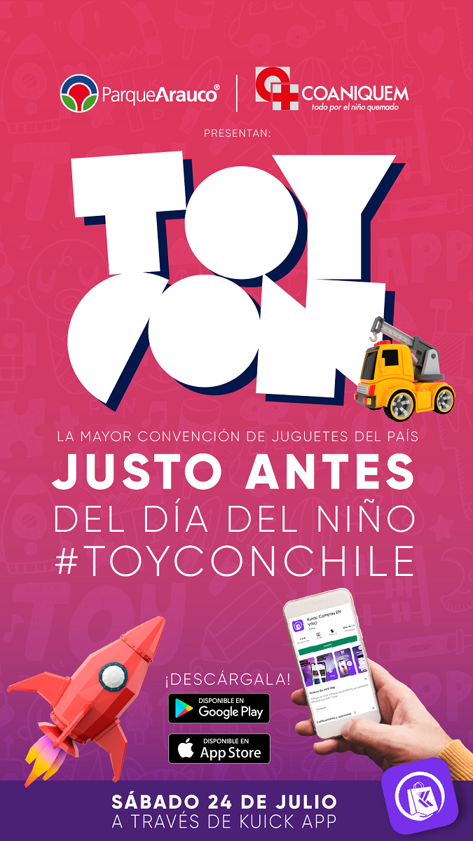 DEBUTA TOY CON CHILE EL LIVE STREAMING SHOPPING DE LA INDUSTRIA DEL JUGUETE 1