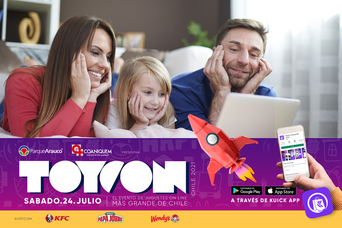 DEBUTA TOY CON CHILE EL LIVE STREAMING SHOPPING DE LA INDUSTRIA DEL JUGUETE 2