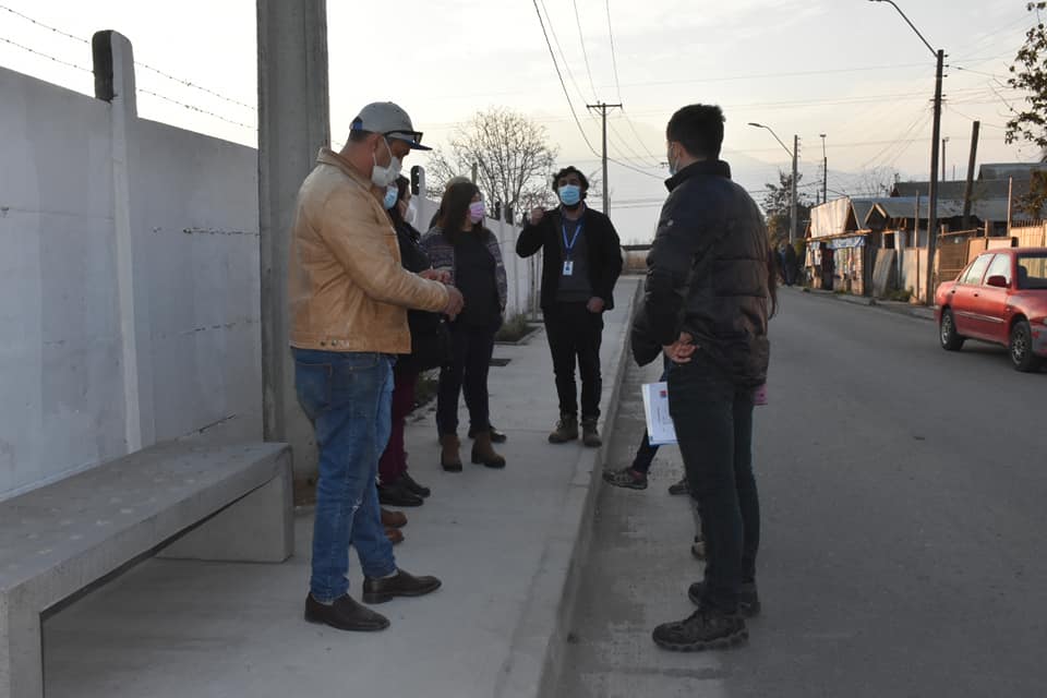 FAMILIAS DEL BARRIO LORETO DE COLTAUCO RECORREN OBRA DE CONFIANZA QUE BUSCA SOLUCIONAR PROBLEMAS DE ANEGAMIENTO Barrio Loreto 1