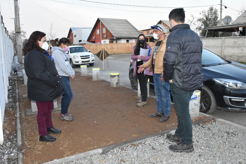 FAMILIAS DEL BARRIO LORETO DE COLTAUCO RECORREN OBRA DE CONFIANZA QUE BUSCA SOLUCIONAR PROBLEMAS DE ANEGAMIENTO Barrio Loreto 2