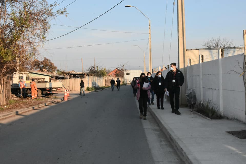 FAMILIAS DEL BARRIO LORETO DE COLTAUCO RECORREN OBRA DE CONFIANZA QUE BUSCA SOLUCIONAR PROBLEMAS DE ANEGAMIENTO Barrio Loreto 3