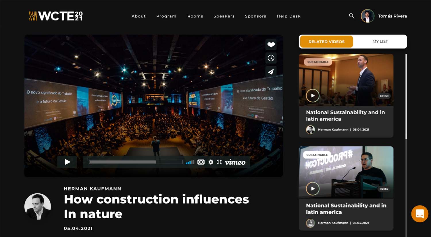 Al estilo Netflix será la Conferencia Mundial de Ingeniería en Madera Chile 2021 