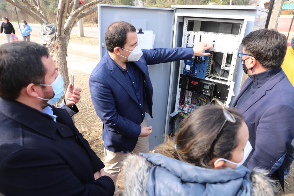MTT OHIGGINS PONE EN FUNCIONAMIENTO CRUCE SEMAFORIZADO EN VÍA DE ACCESO A RANCAGUA 3