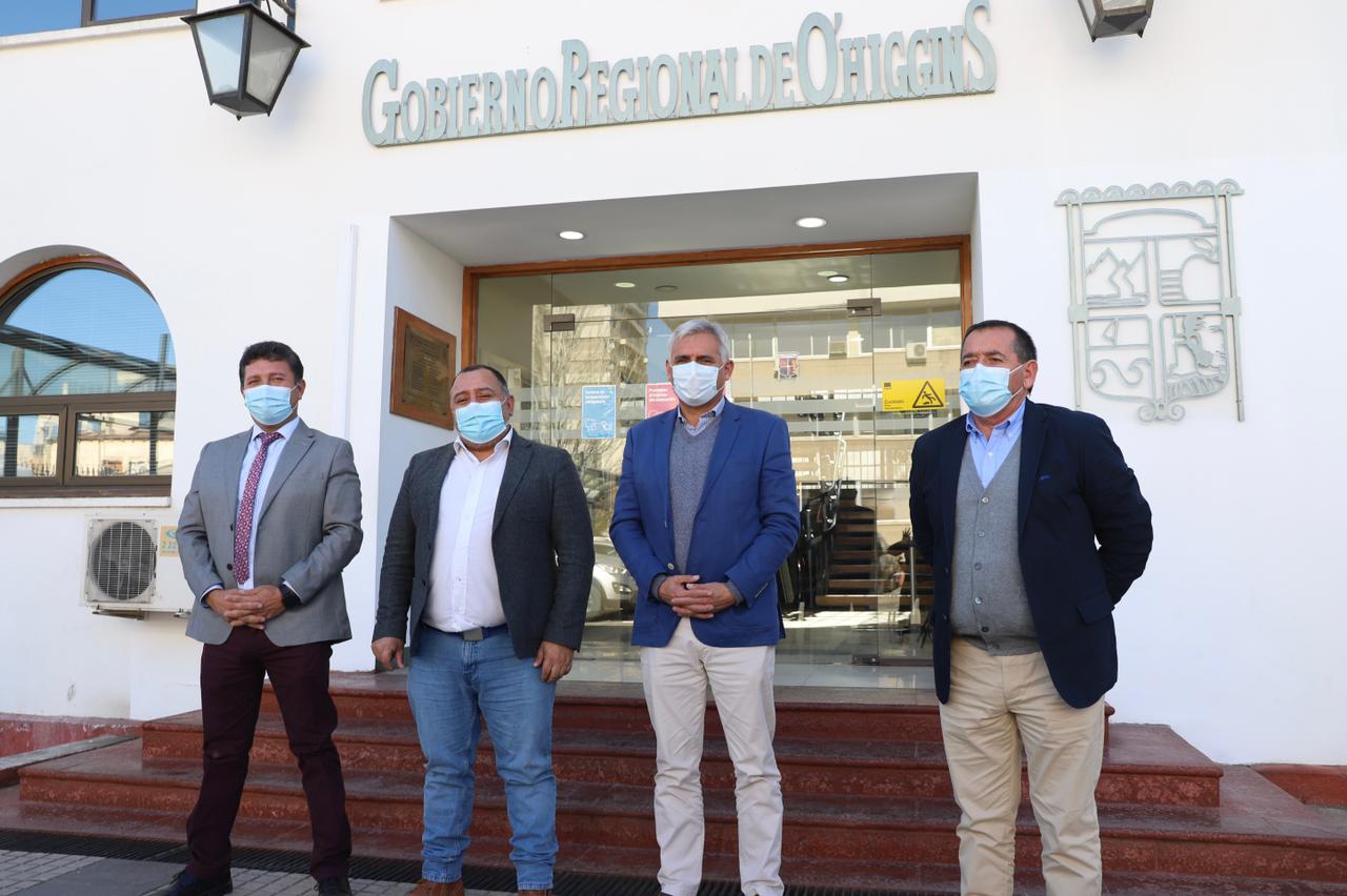 GOBERNADOR REGIONAL SE REÚNE CON ALCALDES DEL CONO NORTE DE OHIGGINS PARA TRAZAR OBJETIVOS EN COMÚN 2