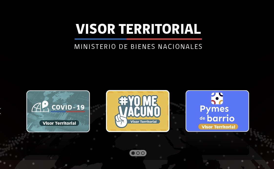 MINISTERIO DE BIENES NACIONALES RECIBE PREMIO INTERNACIONAL POR DESEMPEÑO DE VISOR TERRITORIAL VISORES TERRITORIALES 1