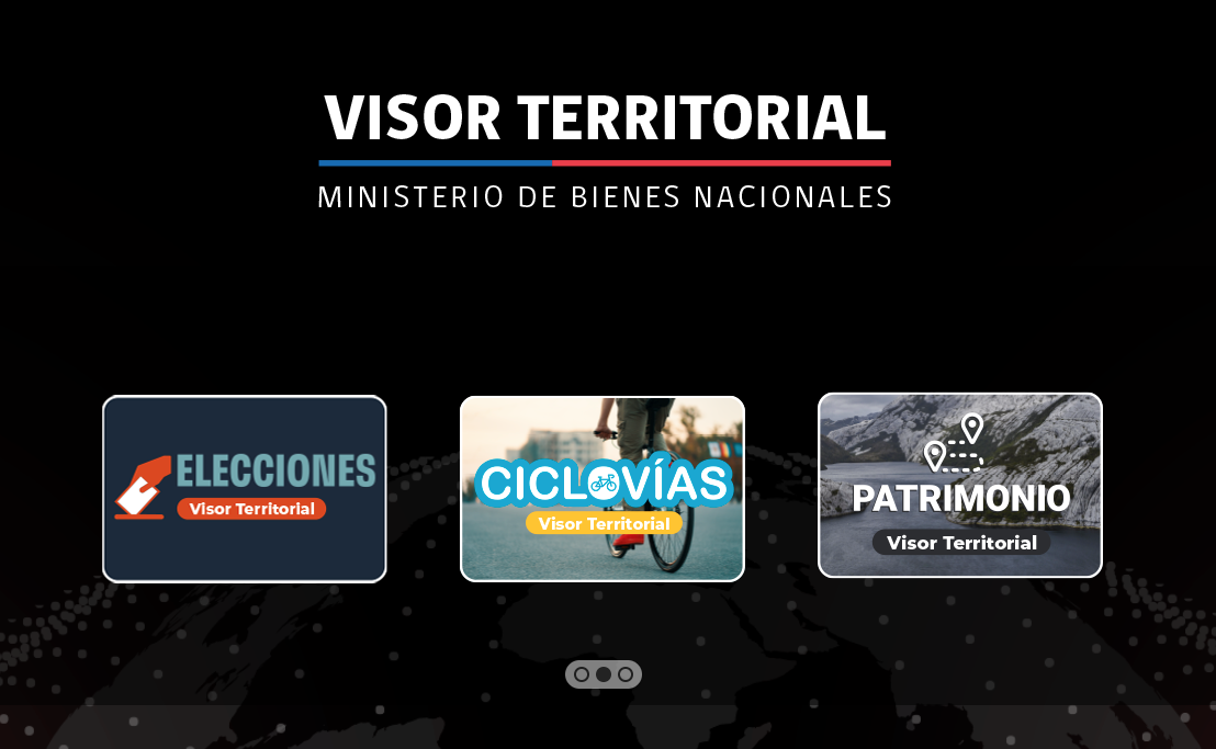MINISTERIO DE BIENES NACIONALES RECIBE PREMIO INTERNACIONAL POR DESEMPEÑO DE VISOR TERRITORIAL VISORES TERRITORIALES 2