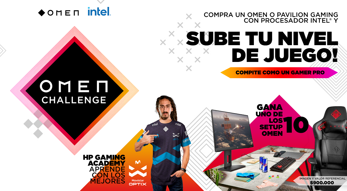 OMEN Challenge premiará a los mejores gamers con entrenamiento profesional para Esports