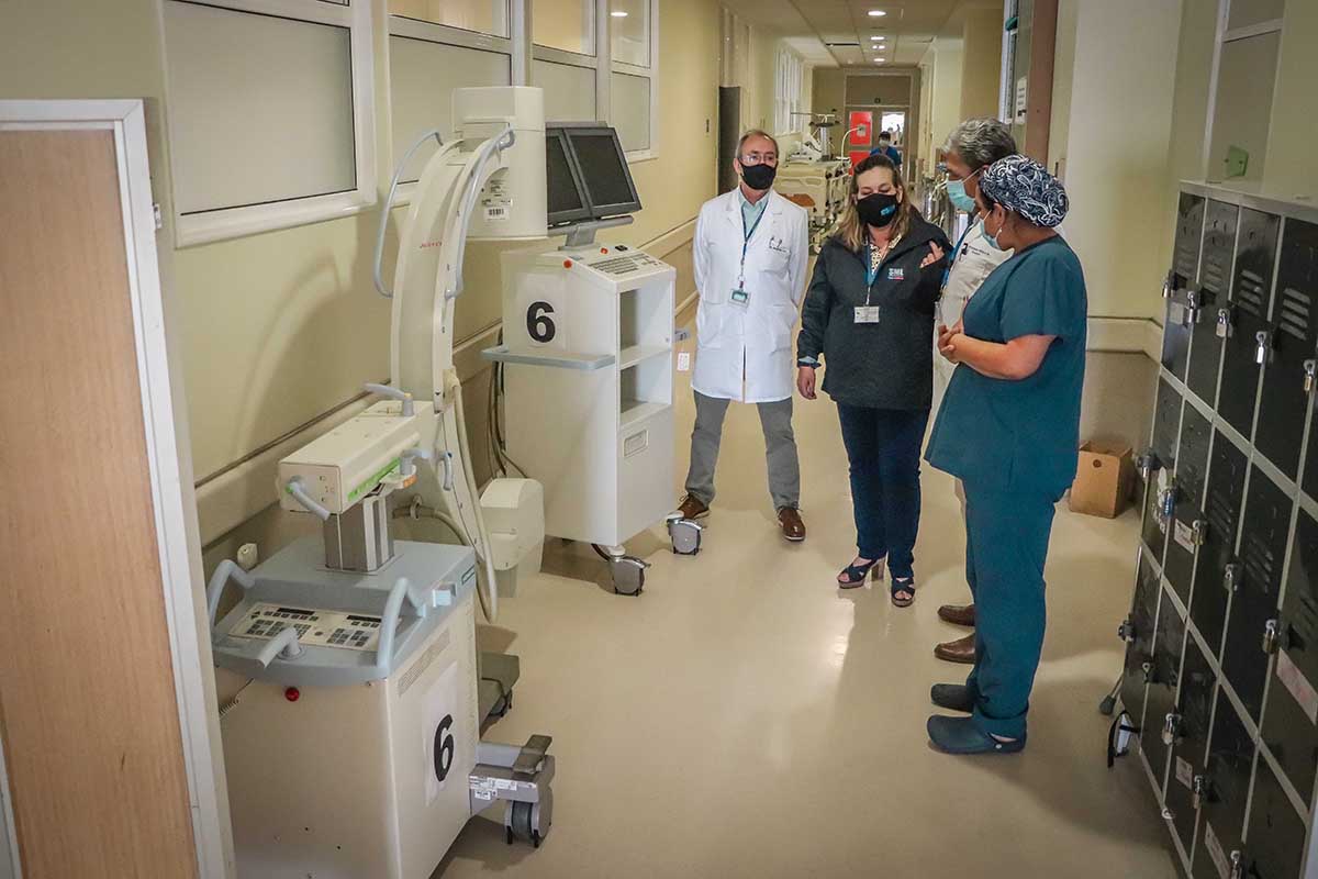 NUEVO EQUIPO DE RAYOS X POTENCIARÁ EL TRABAJO EN PABELLONES QUIRÚRGICOS DEL HRLBO 3