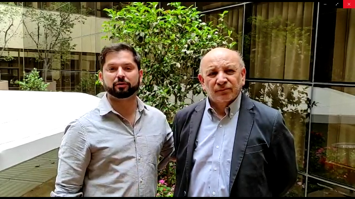 SENADOR ELECTO DR. JUAN LUIS CASTRO ENTREGA APOYO DIRECTO A CANDIDATURA PRESIDENCIAL DE GABRIEL BORIC 1