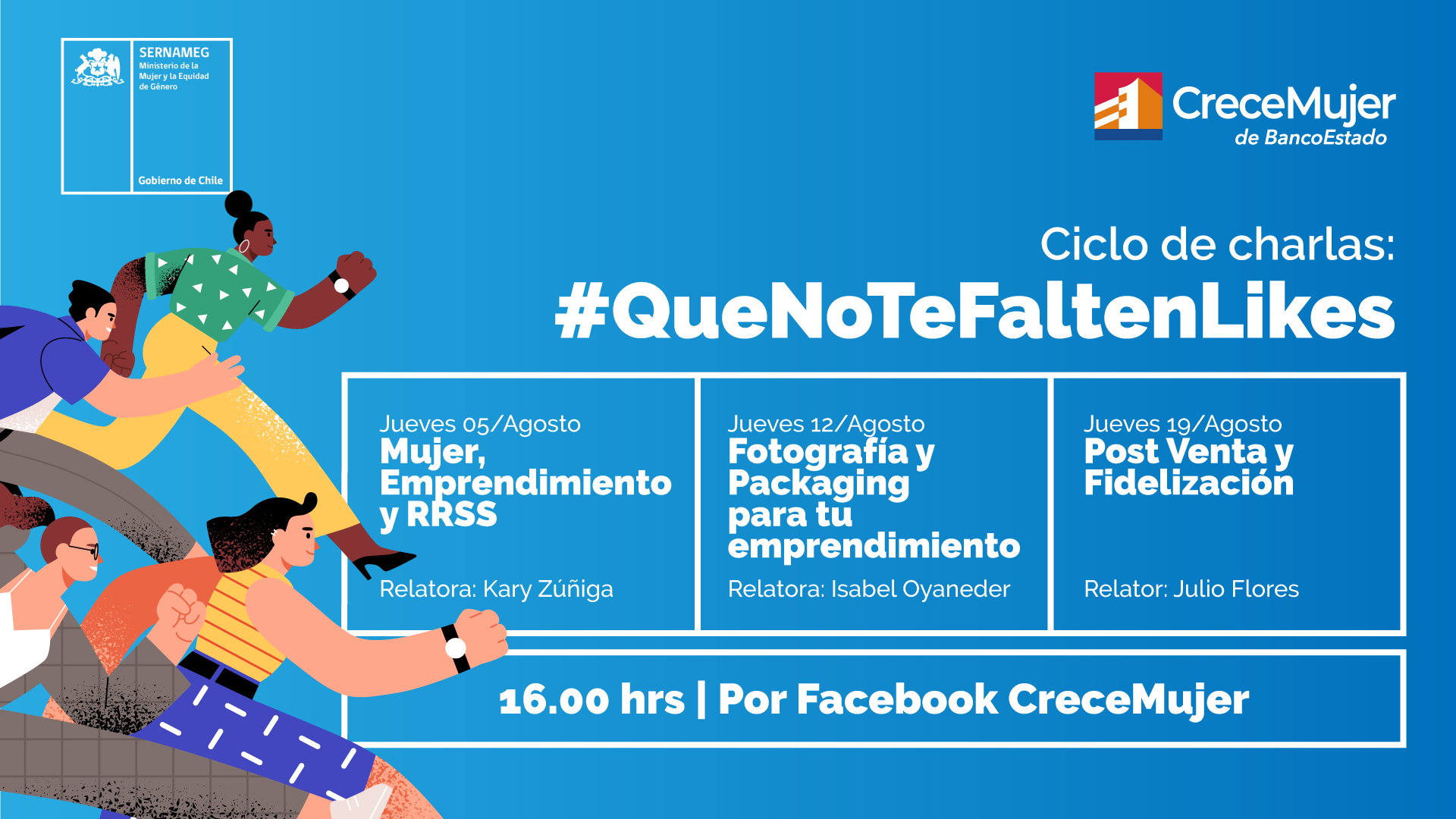 CASI 1.000 EMPRENDEDORAS PARTICIPARON EN EXITOSO CICLO DE CHARLAS PARA FORTALECER SUS NEGOCIOS a