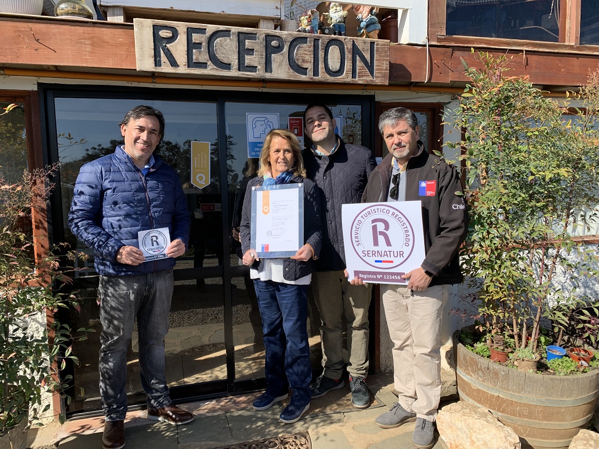 PROYECTO DE PROMOCIÓN DEL TURISMO DE SERCOTEC PERMITE A 21 EMPRESARIOS RECIBIR SELLO DE CALIDAD TURÍSTICA