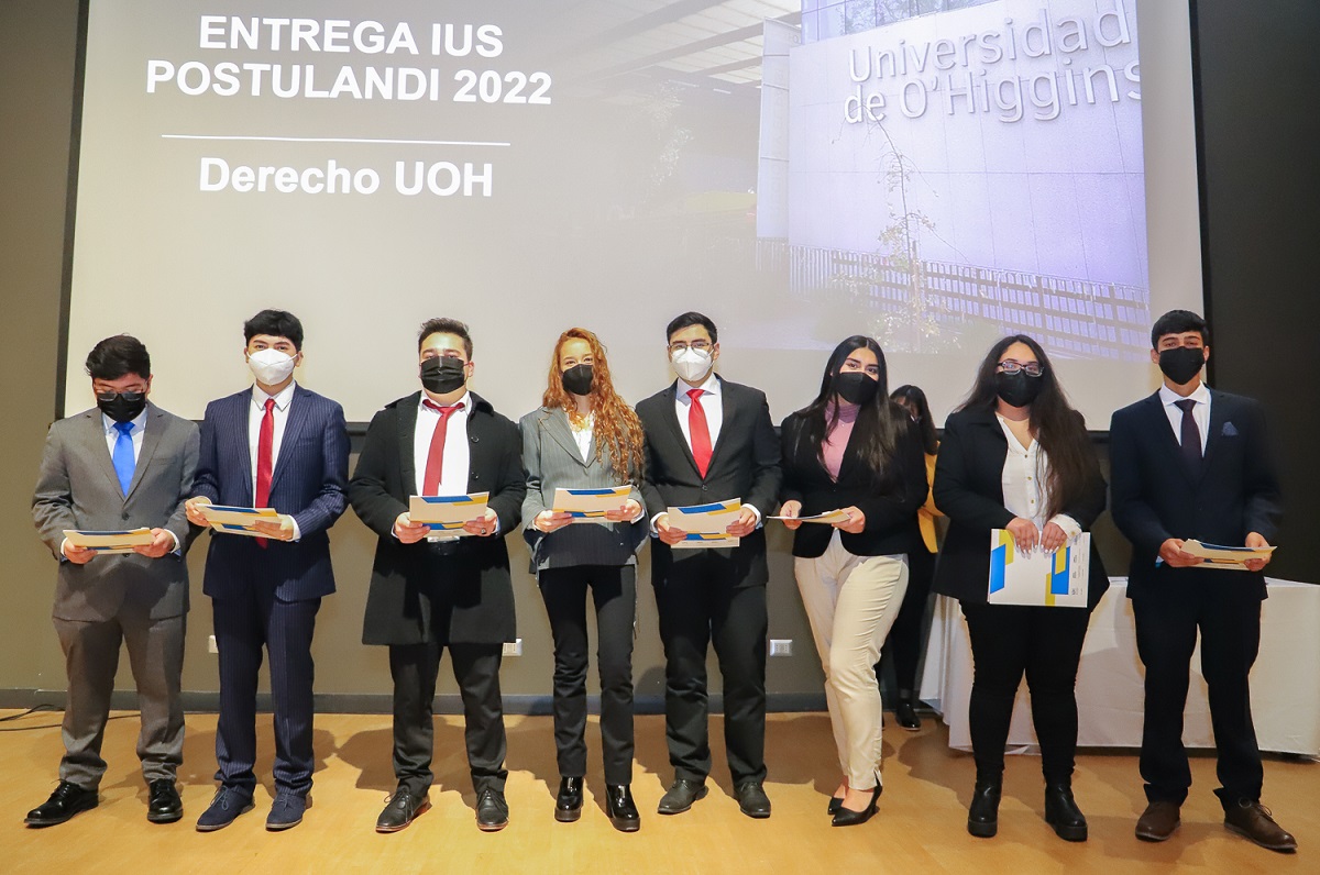 Estudiantes de Derecho UOH recibieron la investidura Ius PostulandiIUS Postulandi 2