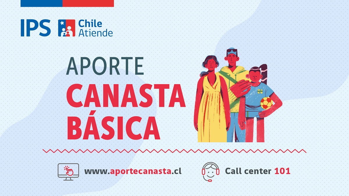 IPS INICIÓ EL PAGO DEL APORTE CANASTA BÁSICA A MÁS DE 90 MIL FAMILIAS EN OHIGGINS