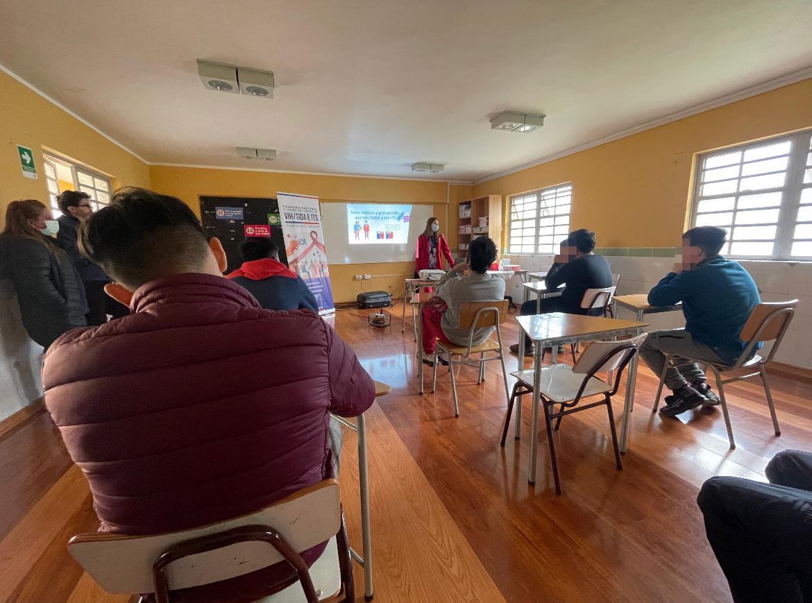 JÓVENES PARTICIPAN EN TALLERES DE EDUCACIÓN SEXUAL Y PREVENCIÓN DE ENFERMEDADES 2