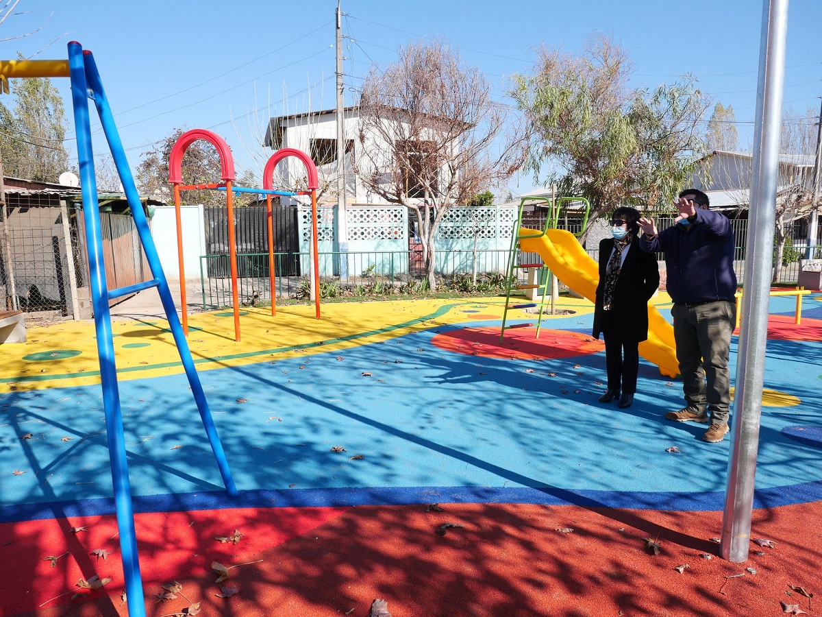 NUEVAS OBRAS HACEN DE OLIVAR UNA COMUNA MÁS SEGURA Y HABITABLENBSP PLAZA VILLA EL BOSQUE LO CONTI