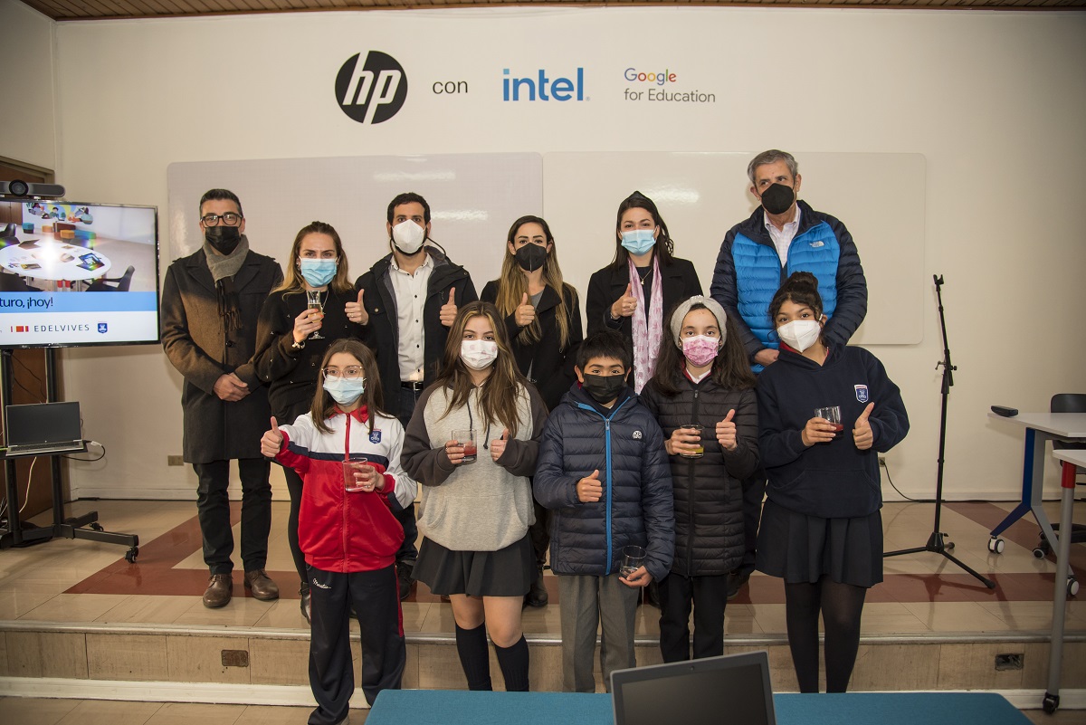 HP inaugura la primera sala de clases Reinvent The Classroom RTCi en Chilesala 6