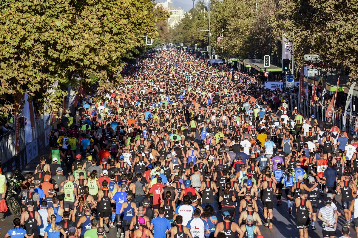 Maratón Santiago foto referencial