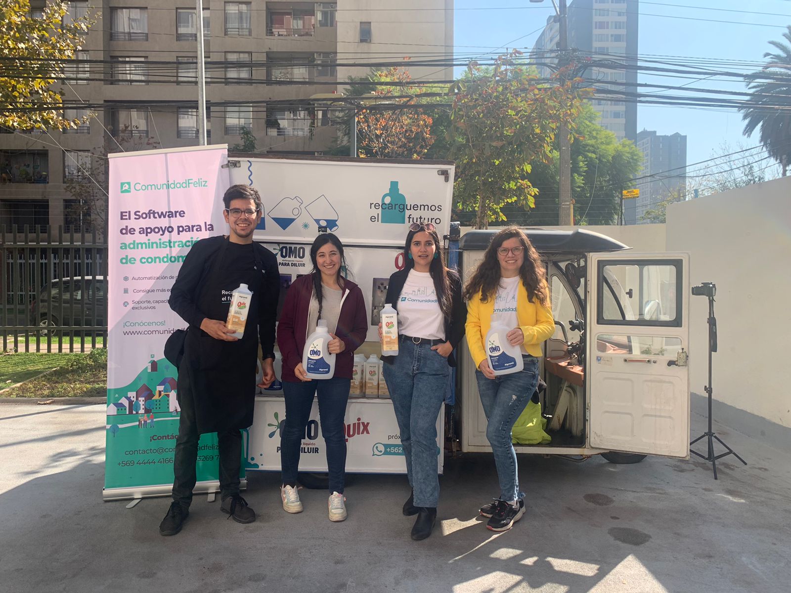 RECARGANDO COMUNIDADES STARTUPS CHILENAS INCENTIVAN LA ECONOMÍA CIRCULAR EN EDIFICIOS Y CONDOMINIOS