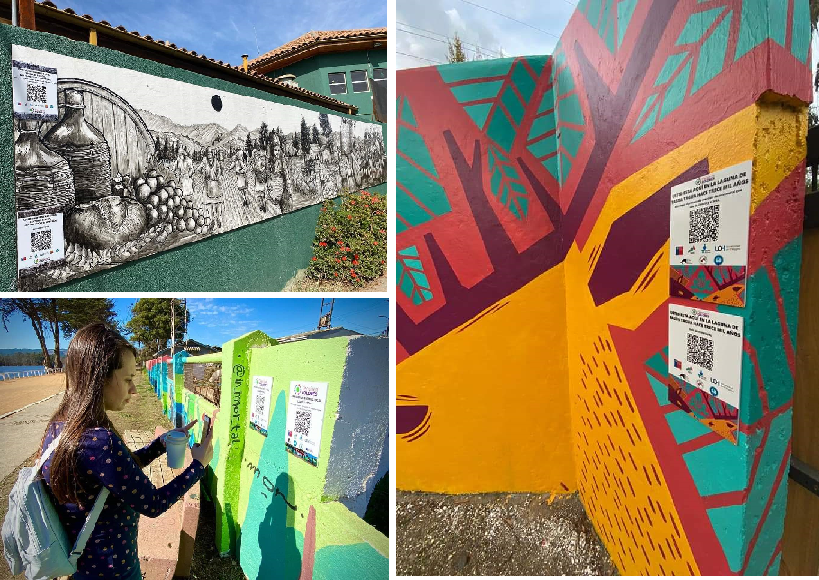 CONTENIDO CIENTÍFICO DE MURALES QUE MEZCLAN CIENCIA Y ARTE QUEDA A DISPOSICIÓN DE LA COMUNIDAD mural científico 2