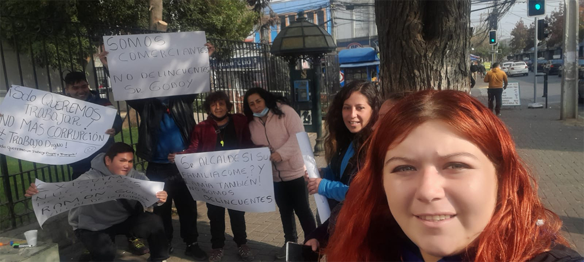 DIPUTADA MARTA GONZALEZ PIDE COMPRENSION AL MUNICIPIO EN LA SITUACION QUE VIVEN COMERCIANTES AGRUPADOS EN NUEVO COMERCIO RANCAGUA 3